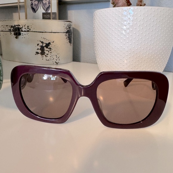 NEW‼️Versace VE4434 54mm Square Full Rim Bordeaux - Picture 14 of 17